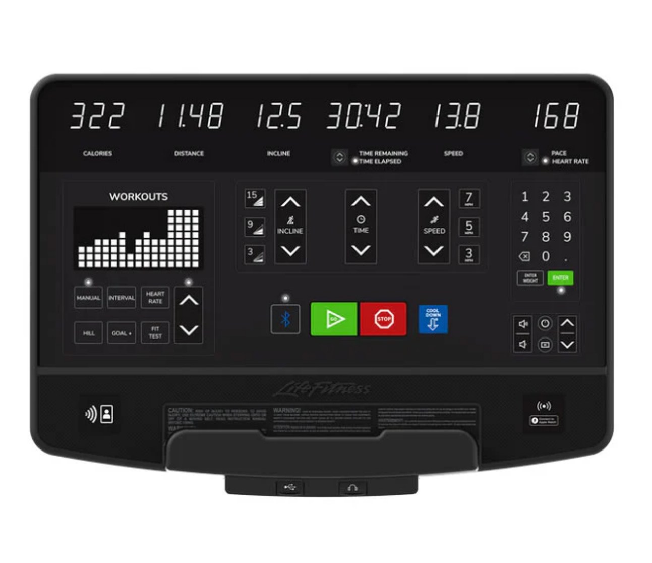Life Fitness Laufband Integrity+