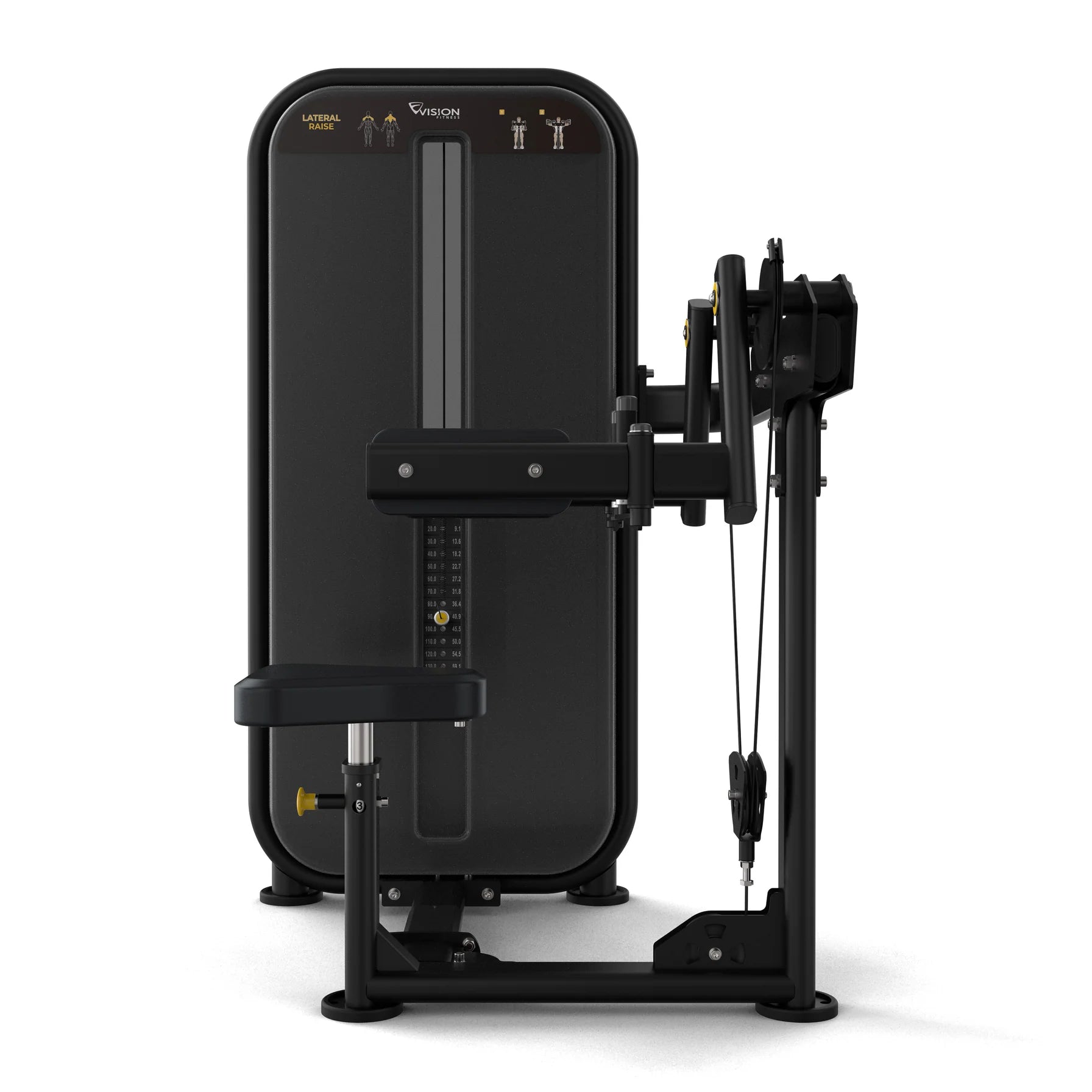 Vision Fitness Seithebe Maschine Stack Weight