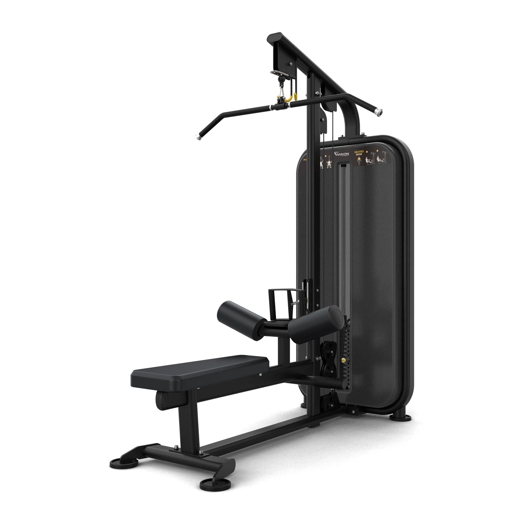 Vision Fitness Latzug / Rudern Sitzend Stack Weight