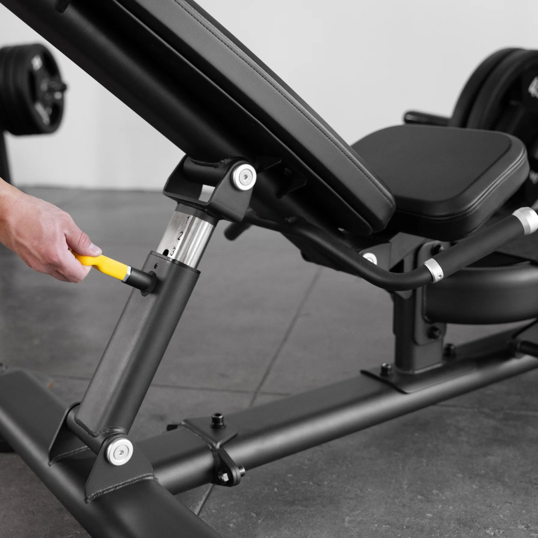 Vision Fitness Beinpresse Plate Loaded
