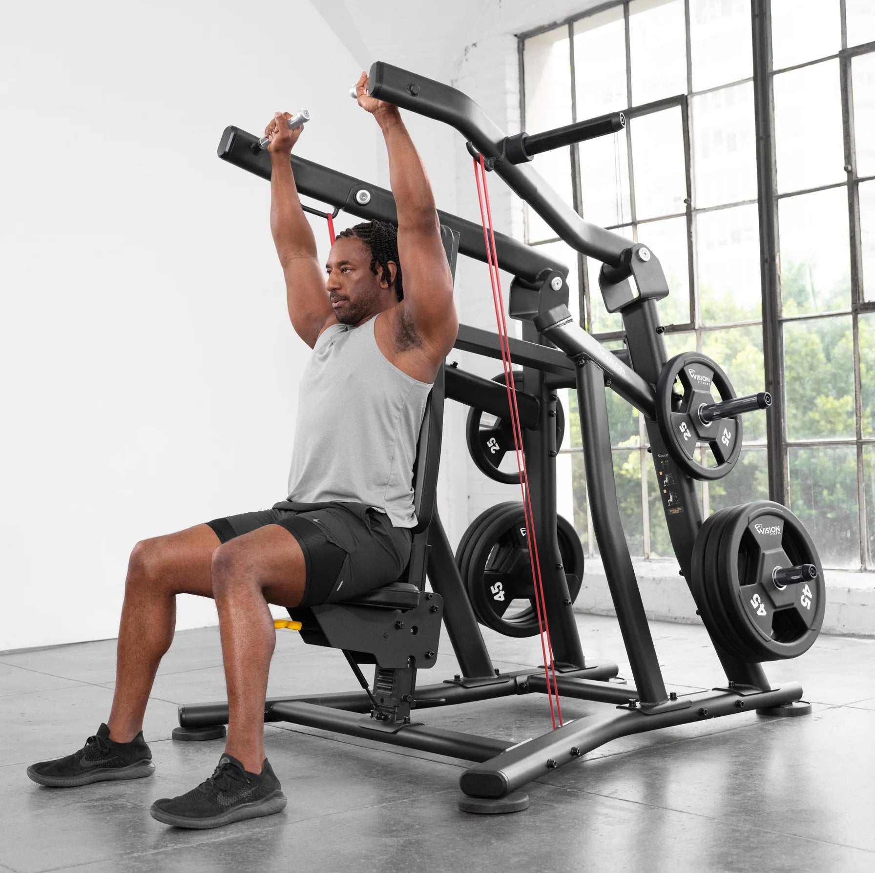 Vision Fitness Schulterpresse Plate Loaded