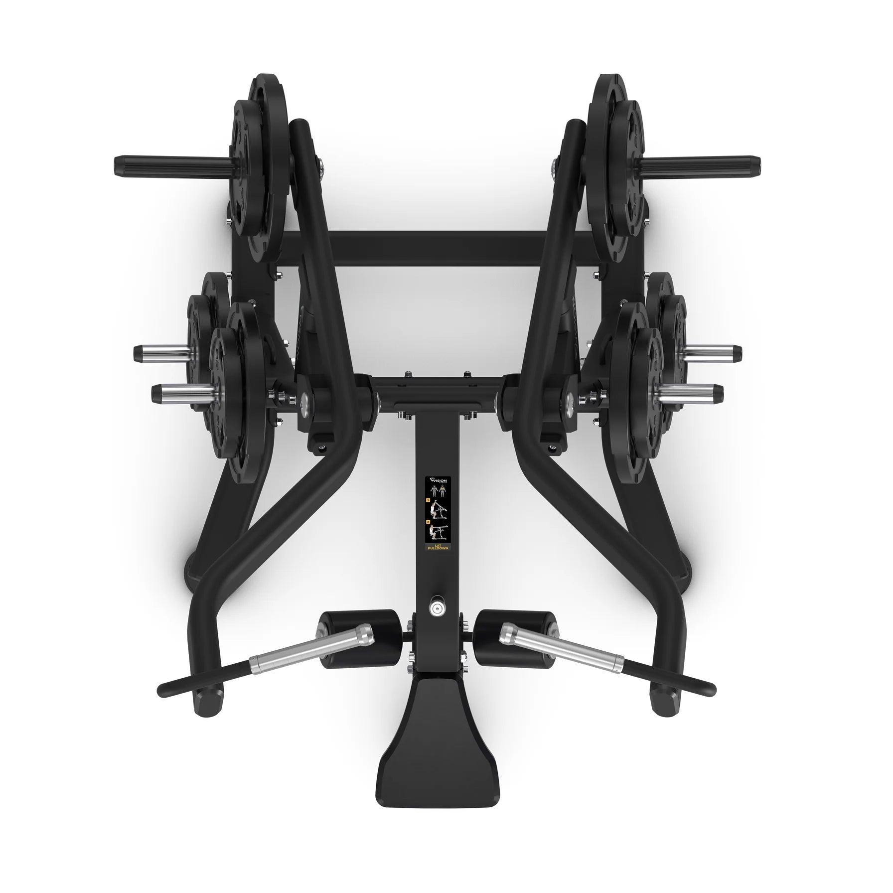 Vision Fitness Lat Pulldown Plate Loaded