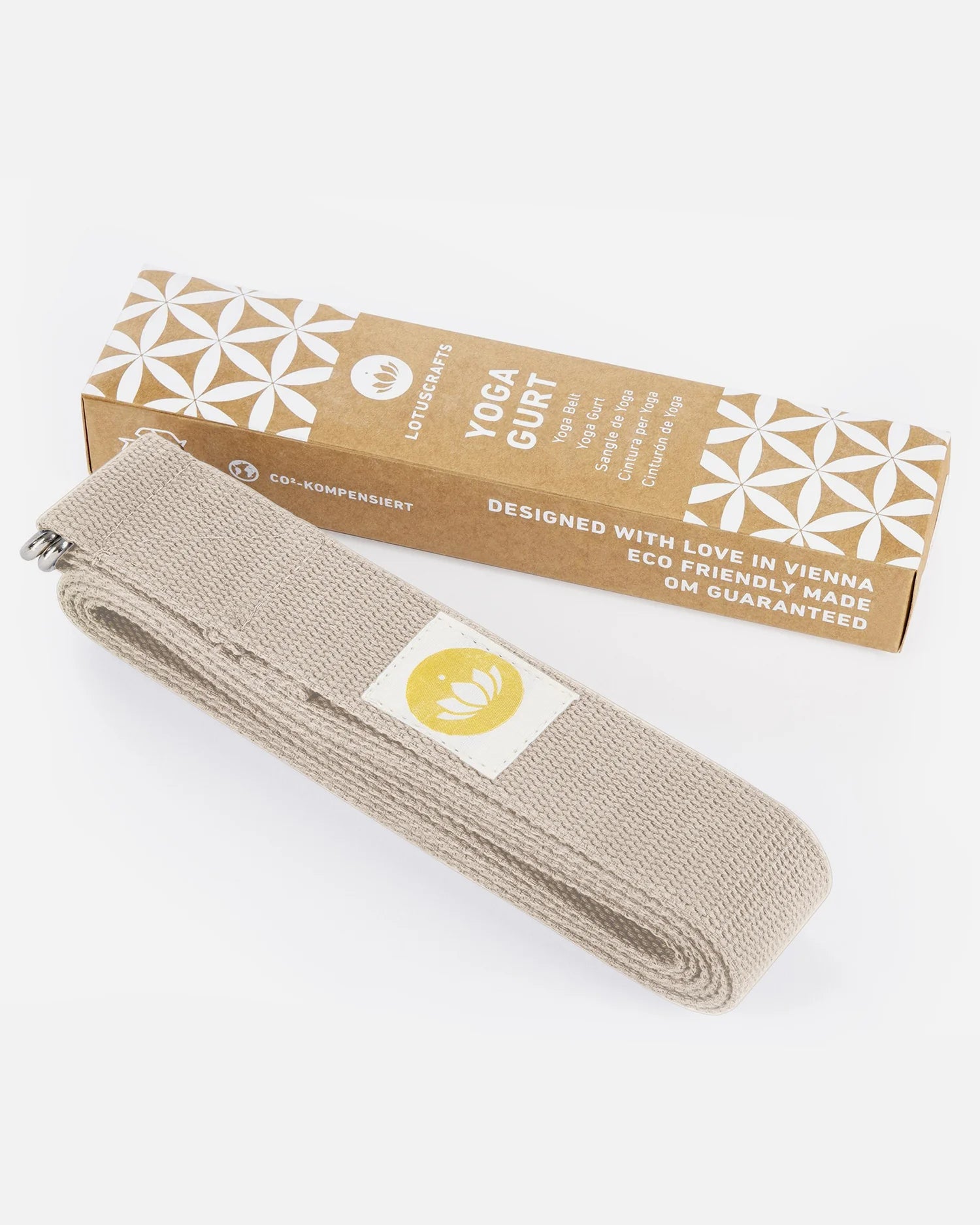 Yoga-Gurt (100% Baumwolle)