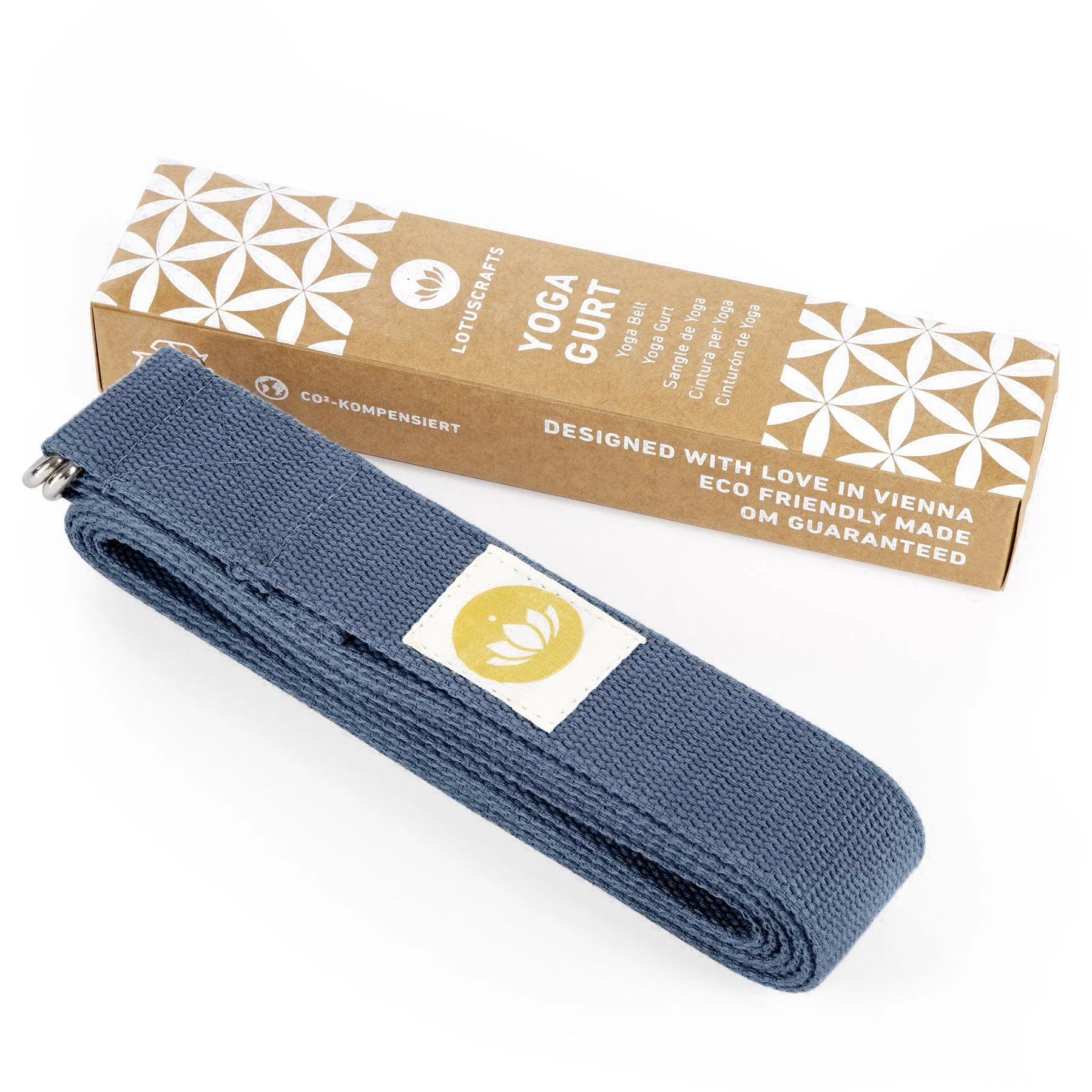 Yoga-Gurt (100% Baumwolle)