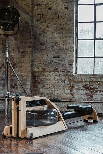WaterRower Rudergerät A1 Eiche Hybrid mit Monorail
