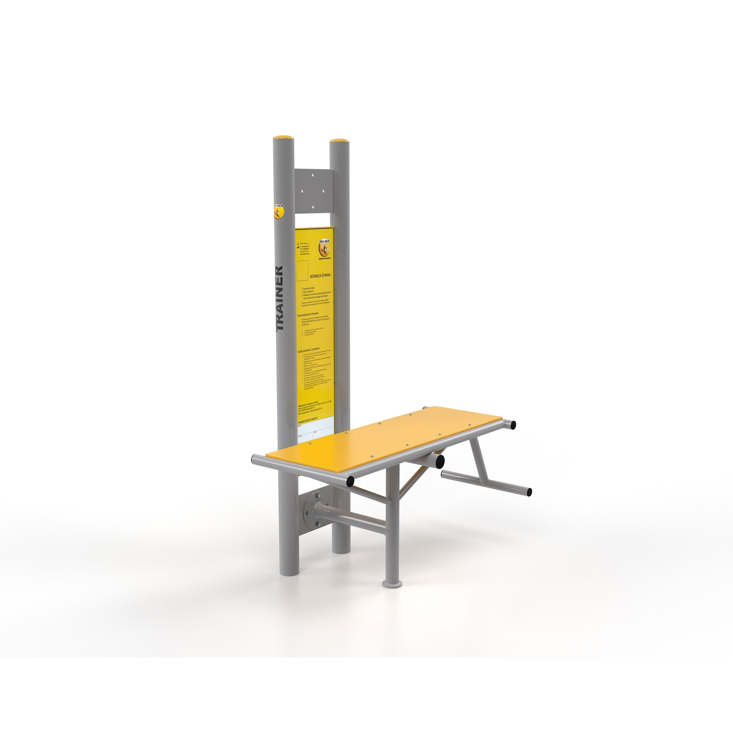 TRAINER Outdoor "Fit" Bench