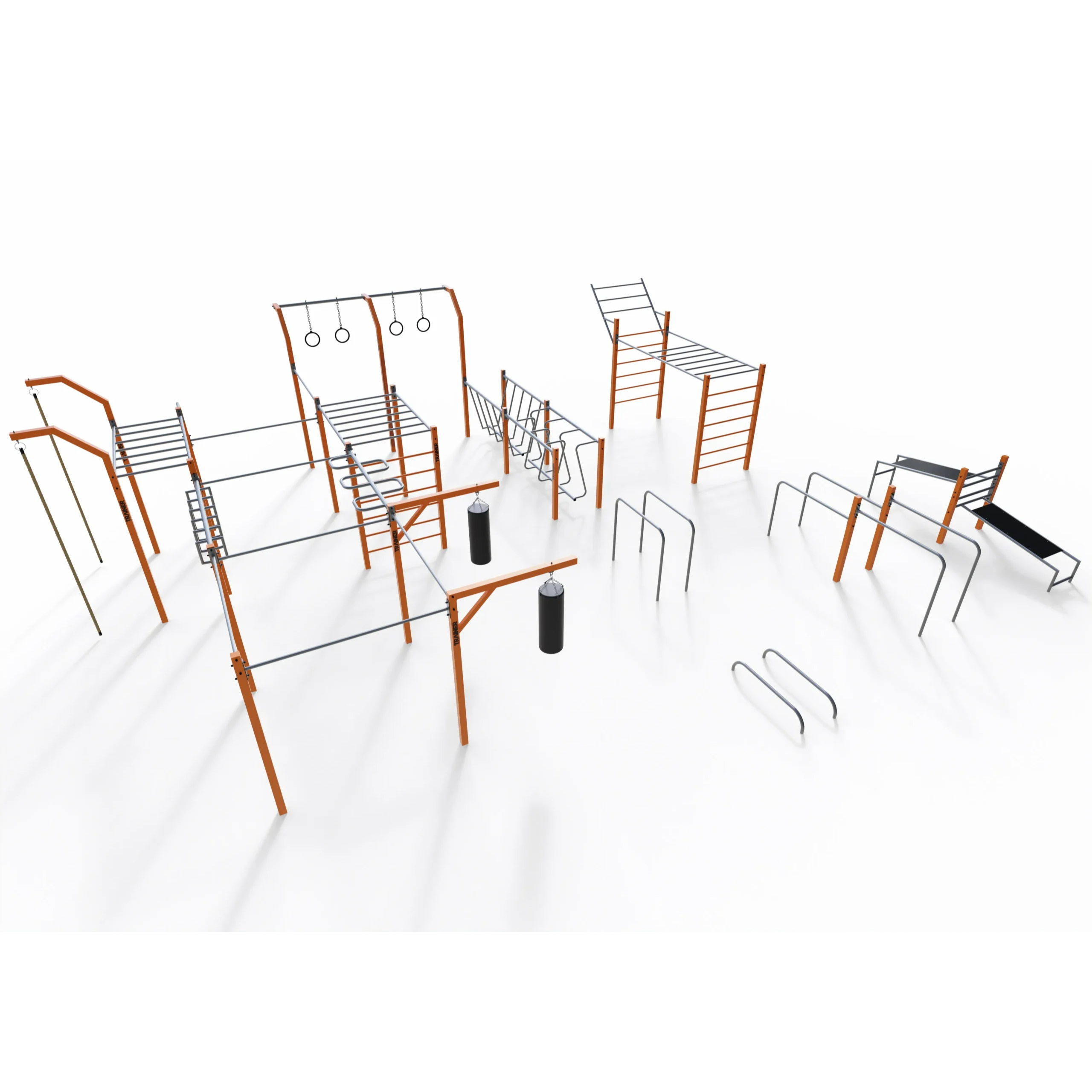 TRAINER Outdoor "Calisthenics" Park Equipment 11