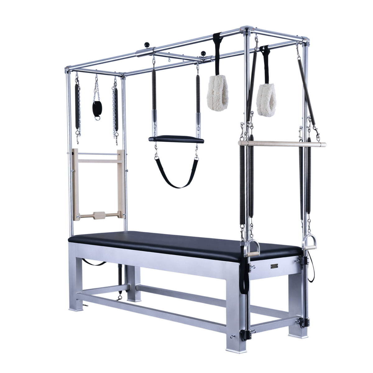 Legacy Apparatus Pilates Cadillac – Ausführung Aluminium, Ansicht 1