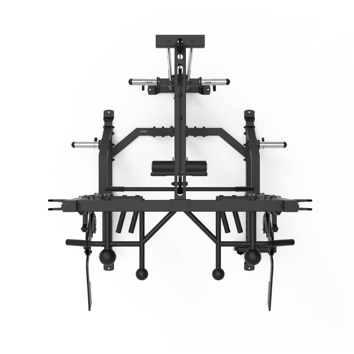 Titanium Strength Half Rack mit hohem und niedrigem Seilzug AX60