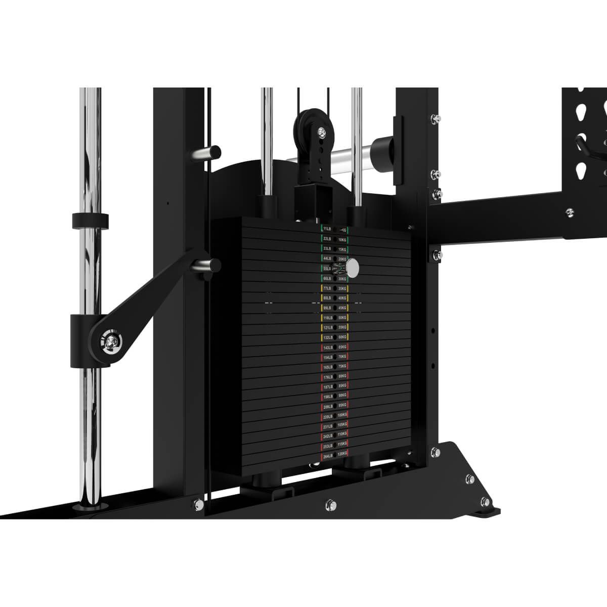 Titanium Strength Smith Maschine, Dual Pulleys und Rack 240kg B200 V4