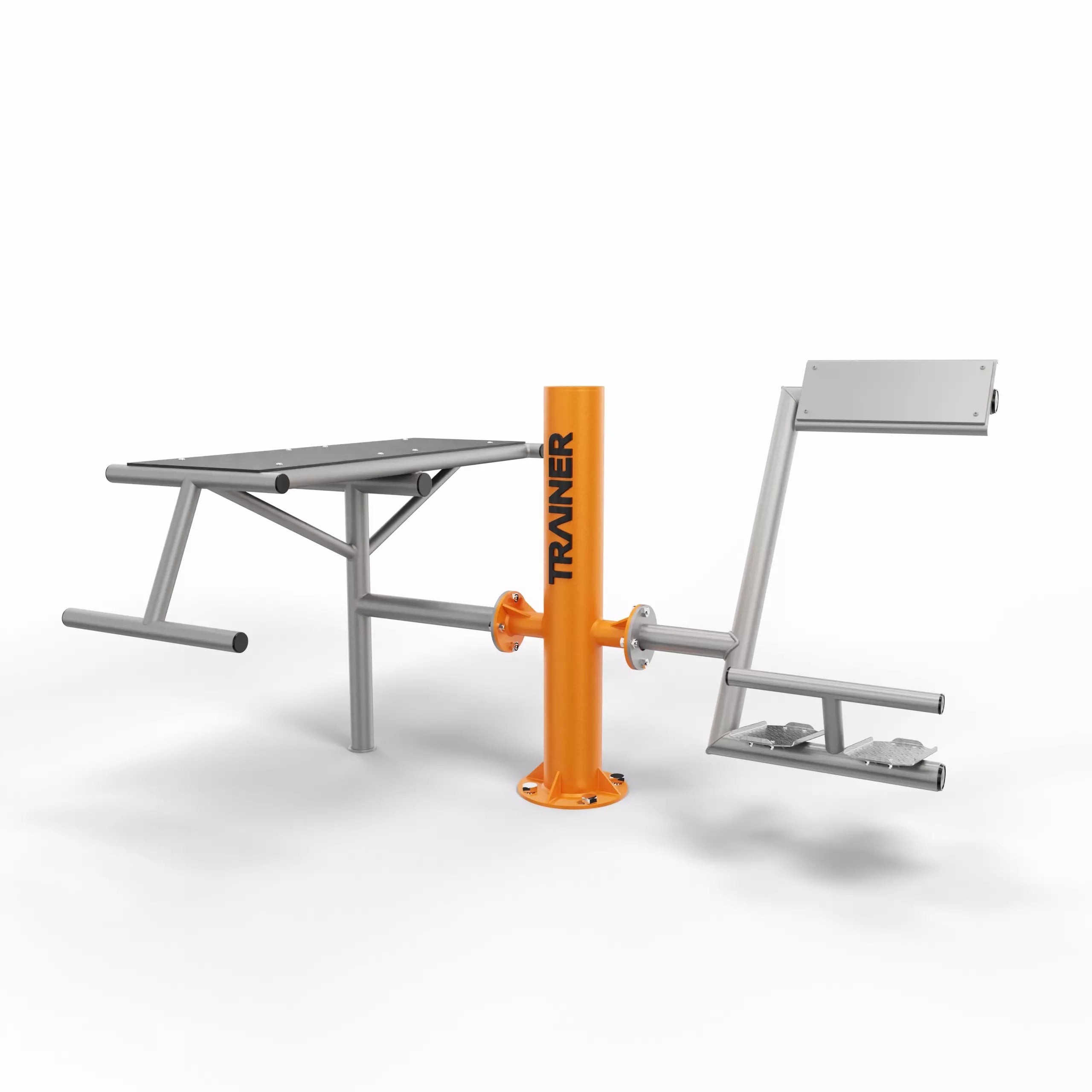 TRAINER Outdoor "Start" Bench & Back Extensors