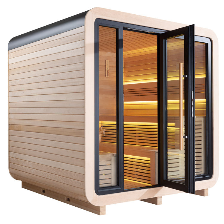 The CUBE - Der Saunacube (inkl. 9.0kW Cilindro-Saunaofen)