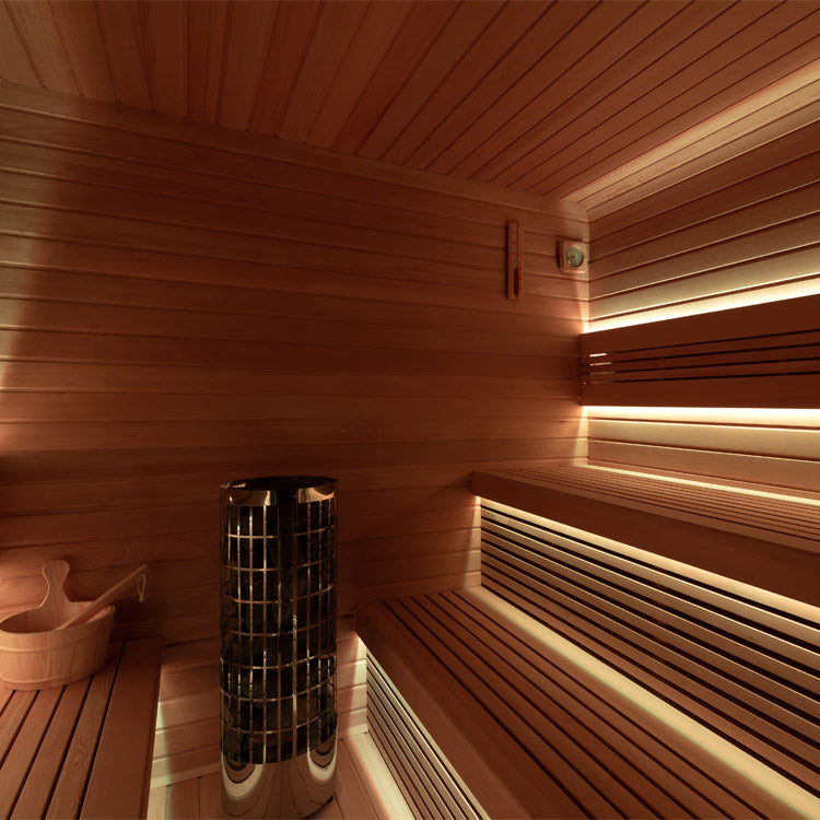 The CUBE - Der Saunacube (inkl. 9.0kW Cilindro-Saunaofen)
