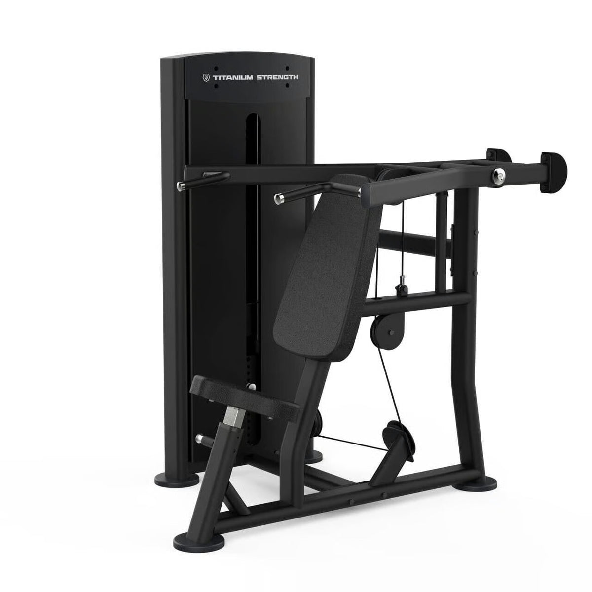Titanium Strength Black Series Schulterpresse (stack loaded) BS-S12
