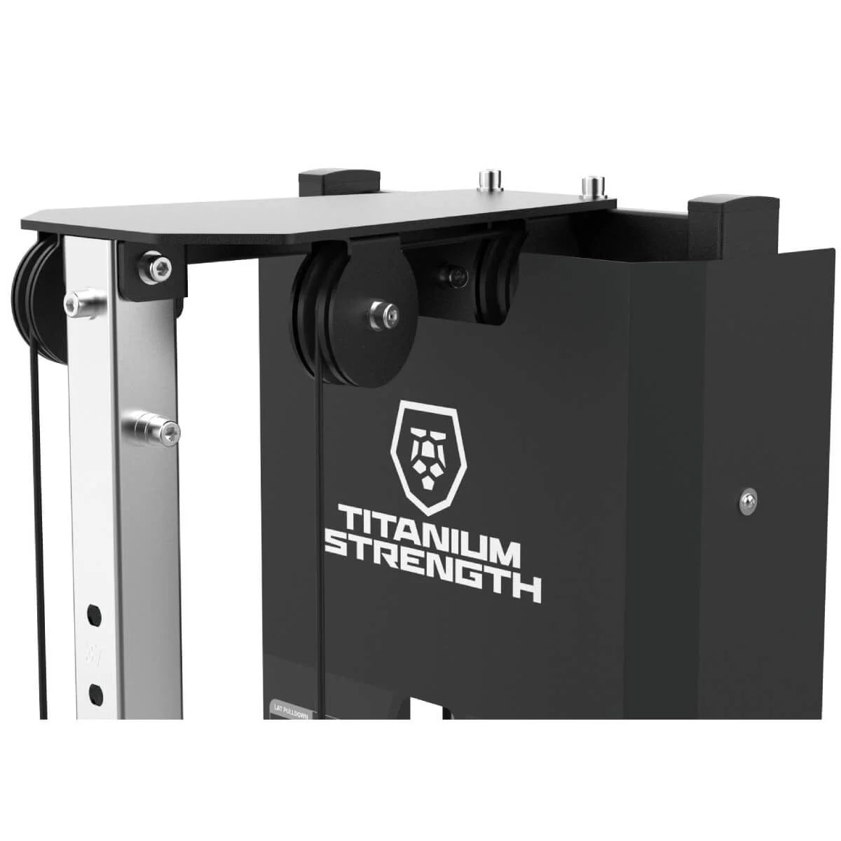 Titanium Strength Black Series Kompakter Kabelzug für Wandmontage
