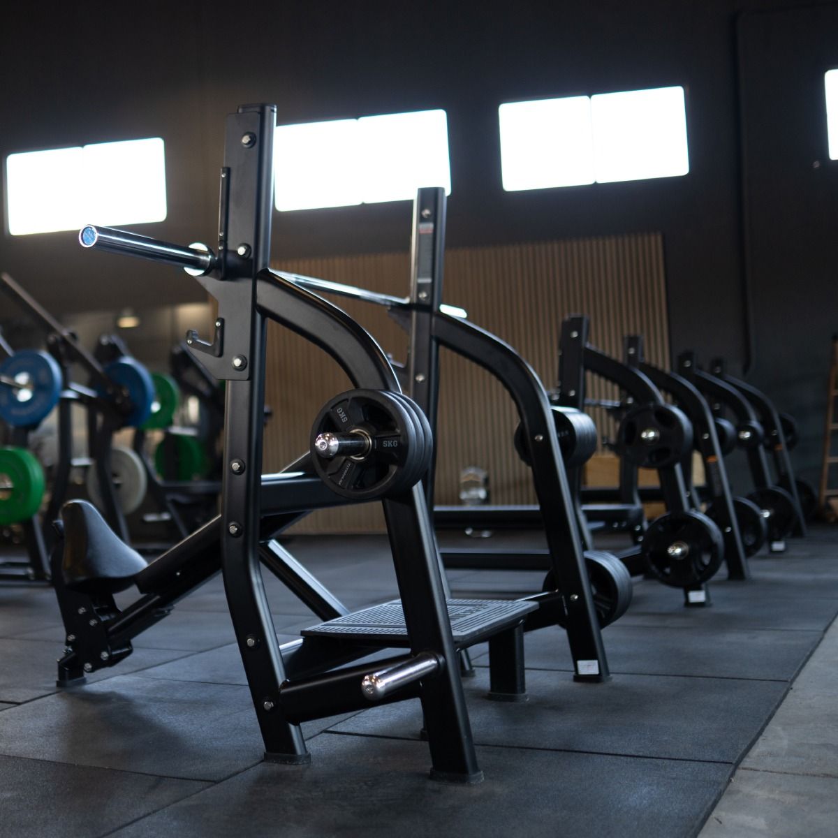 Titanium Strength Black Series Olympic Incline Bench