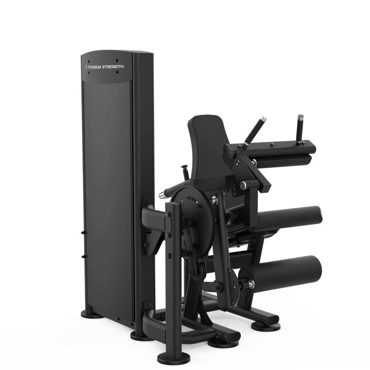 Titanium Strength Black Series Leg Extension and Seated Leg Curl
