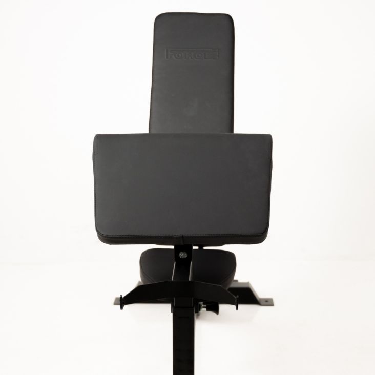 ForceUSA MyBench Verstellbare Hantelbank mit Bizeps- und Beintrainer V2