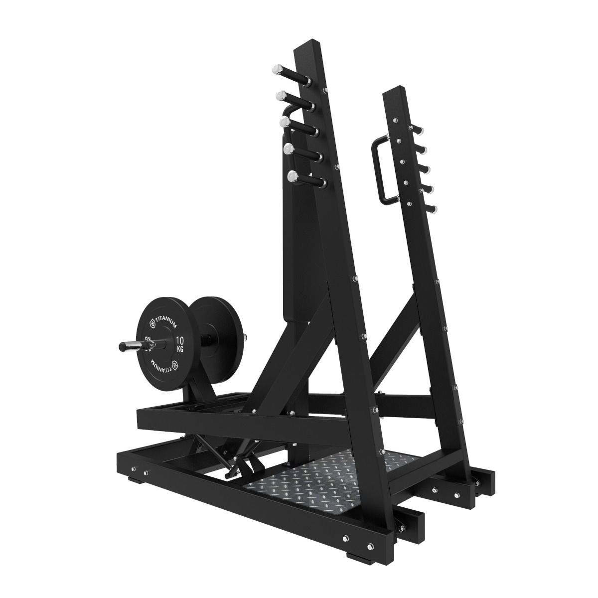 Titanium Strength Elite Series Stehende Brustpresse mit Hebelarm