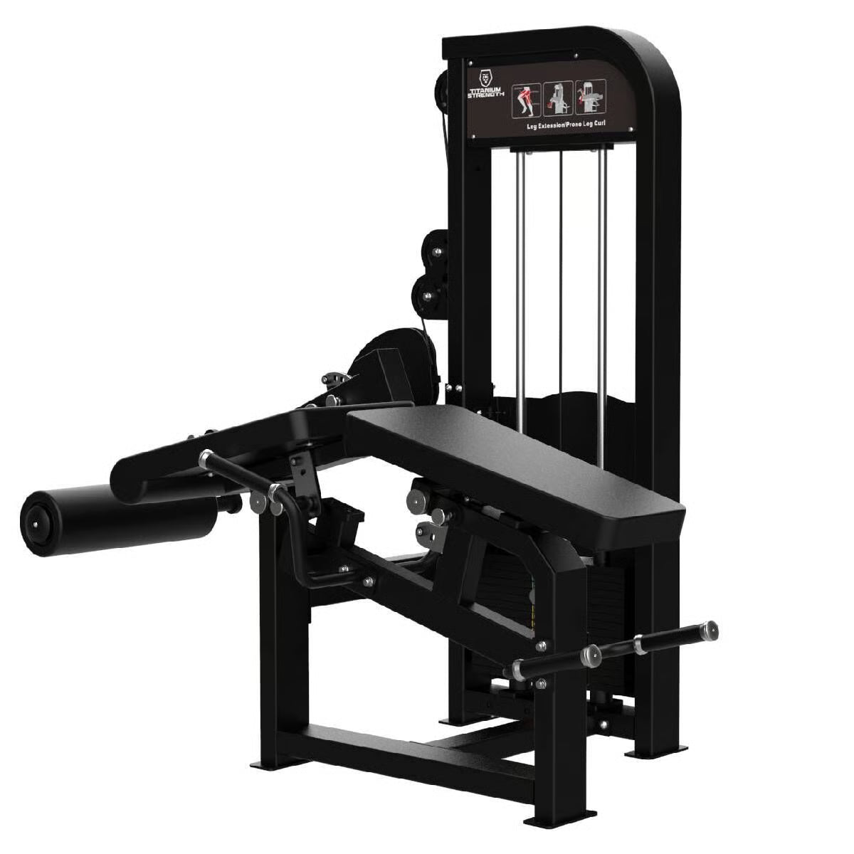 Titanium Strength Elite Series Liegender Beinbeuger und Beinstrecker Combo