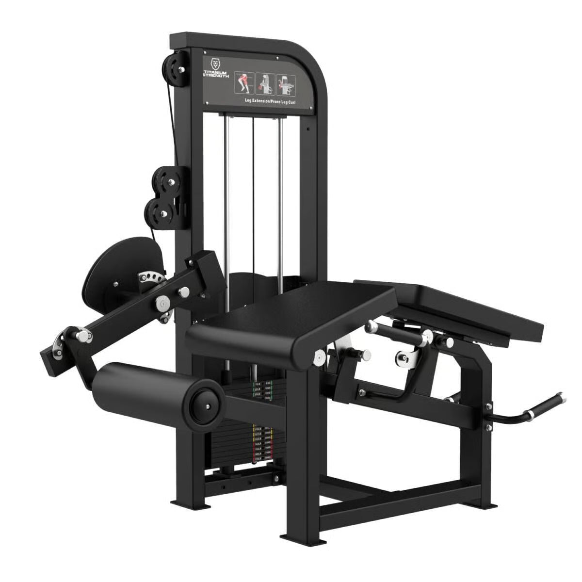 Titanium Strength Elite Series Liegender Beinbeuger und Beinstrecker Combo