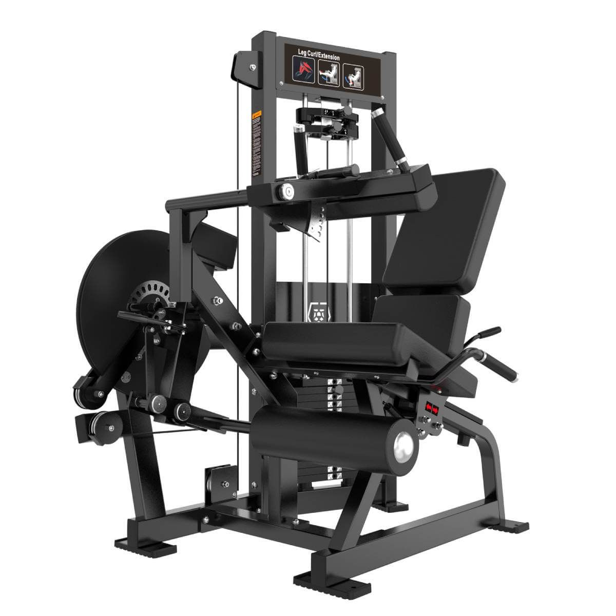 Titanium Strength Elite Series RX Beinbeuger sitzend und Beinstrecker Premium