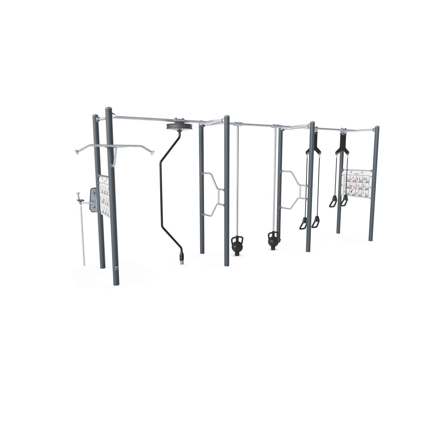 Kompan Outdoor Crosstraining Compact Combi 7