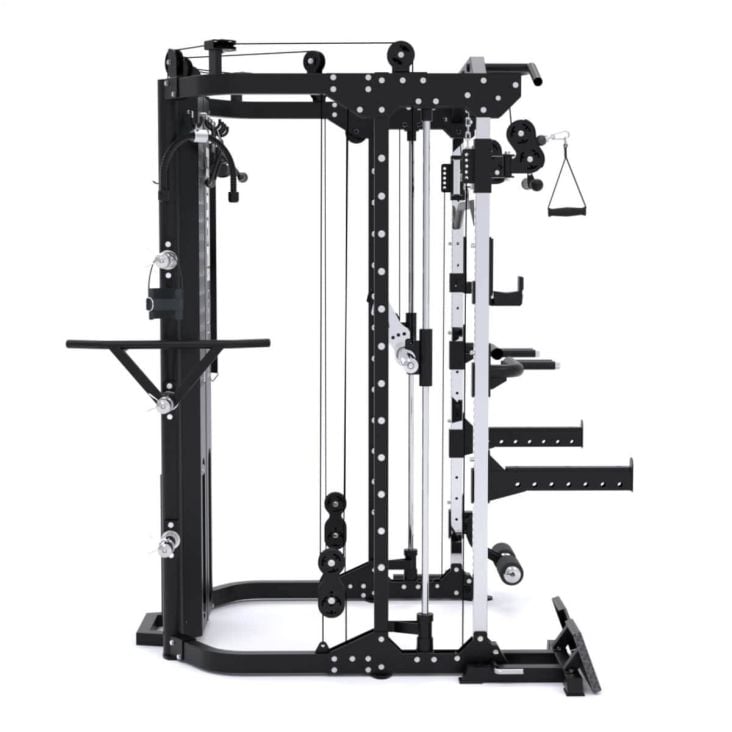 ForceUSA G12™ V2 All-In-One Trainer Double Pulley, Smith Machine, Multifunktionstrainer, Rack und Beinpresse