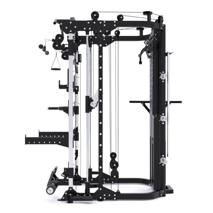 ForceUSA G12™ V2 All-In-One Trainer Double Pulley, Smith Machine, Multifunktionstrainer, Rack und Beinpresse