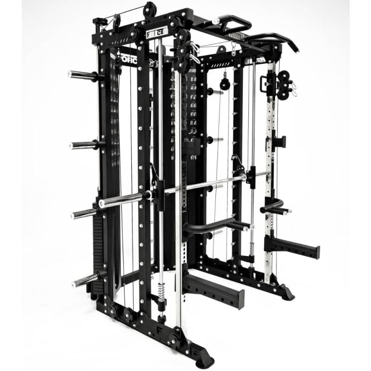 ForceUSA G15™ All-In-One Trainer Smith Machine, Rack und Double Pulley