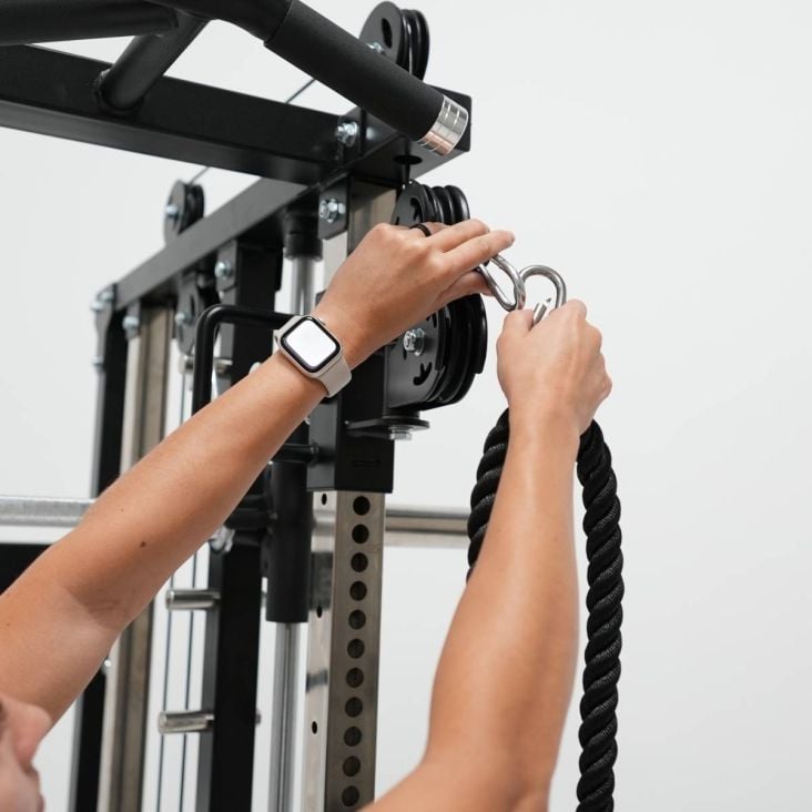 ForceUSA G4 All-In-One Trainer Rack, Smith-Maschine und Doppelseilzug