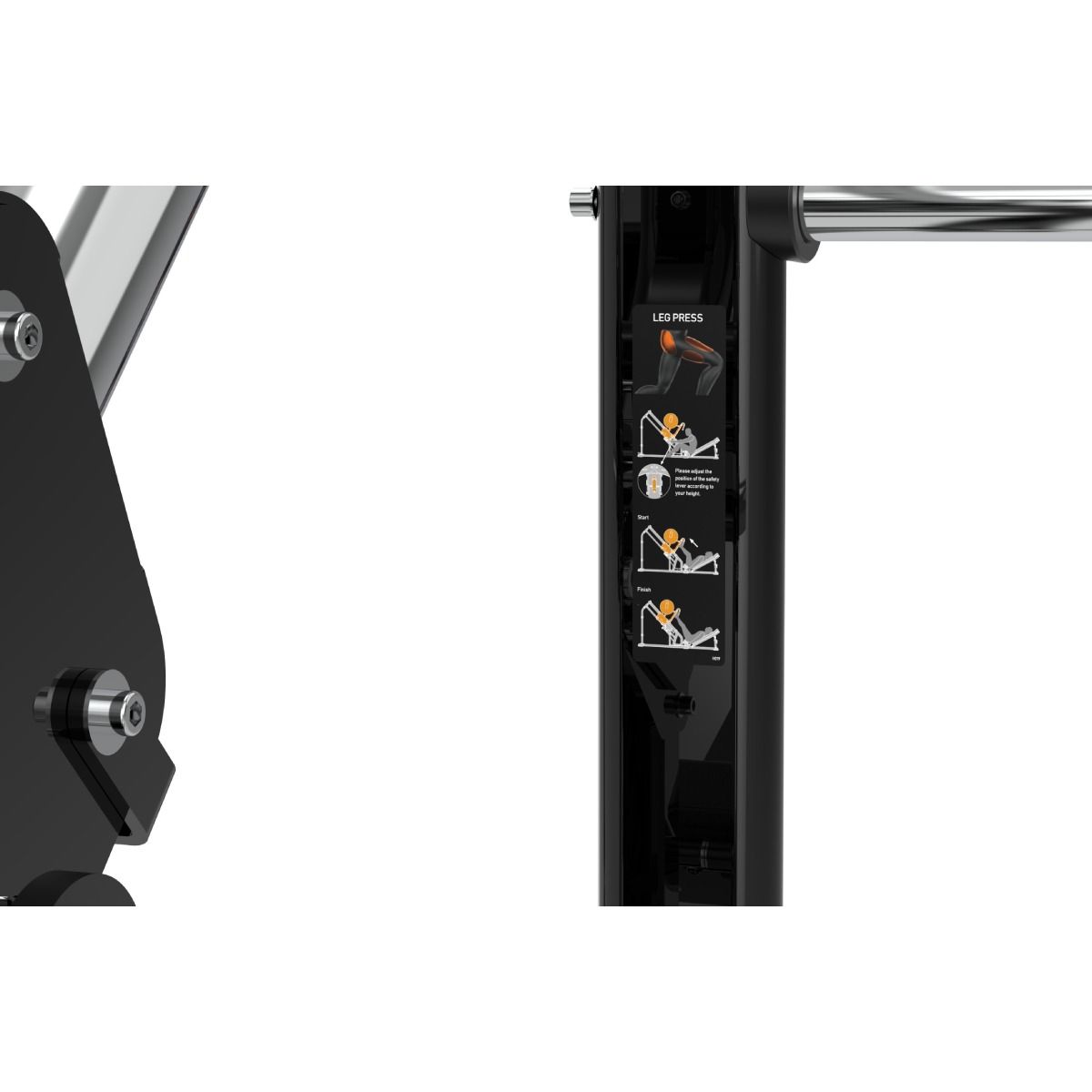 Titanium Strength Genesis Series 45-Grad Beinpresse