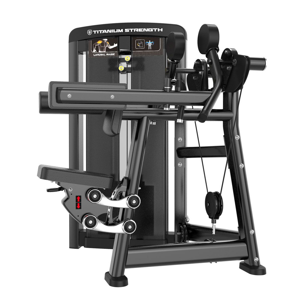 Titanium Strength Genesis Series einarmige Seiteheben Maschine