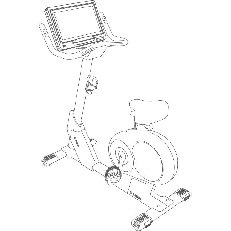 BH Fitness Ergometer INERTIA H730
