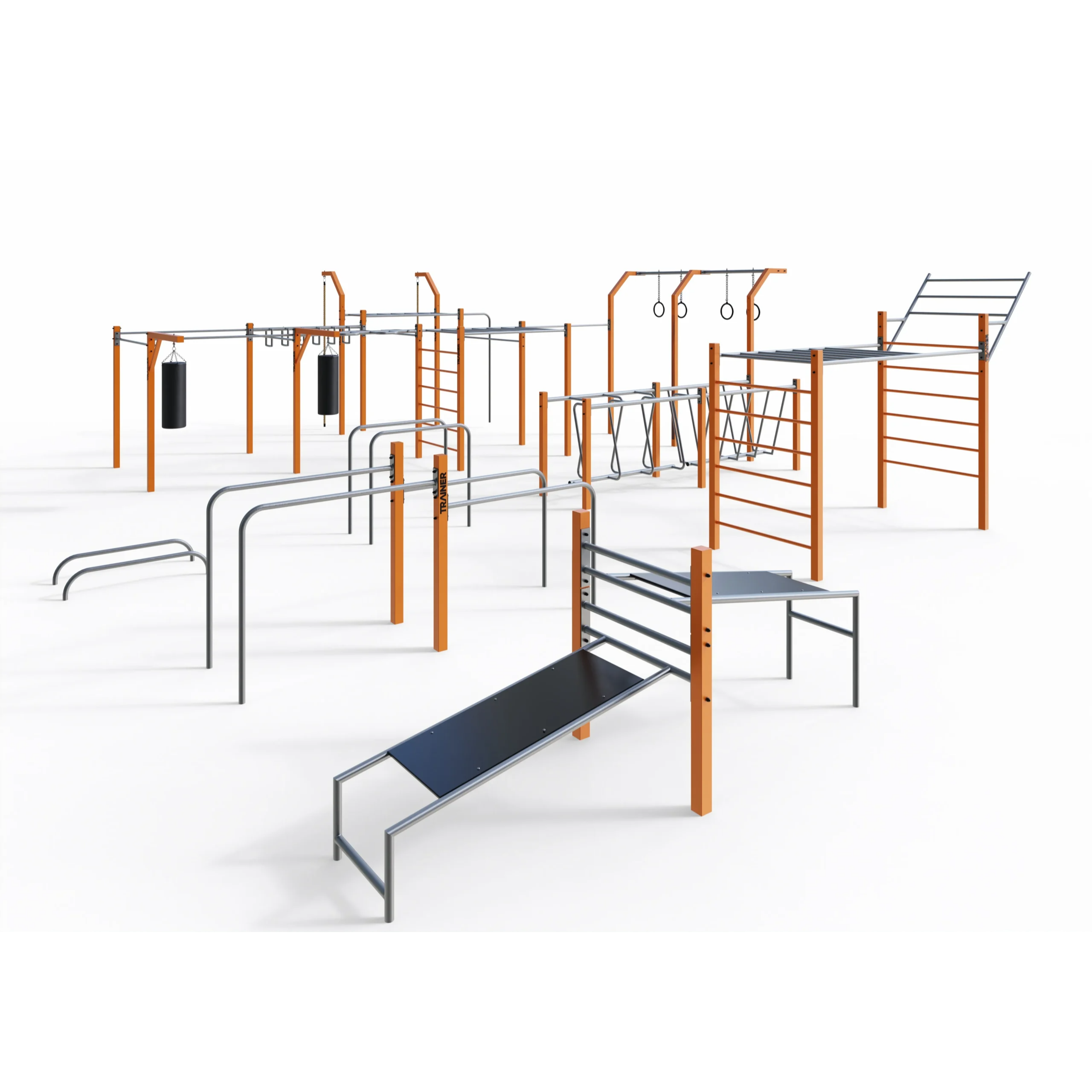 TRAINER Outdoor "Calisthenics" Park Equipment 11