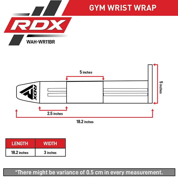 RDX Handgelenksbandagen Gym WR11