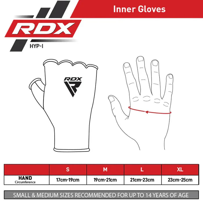 RDX Innenhandschuhe Handbandagen HI