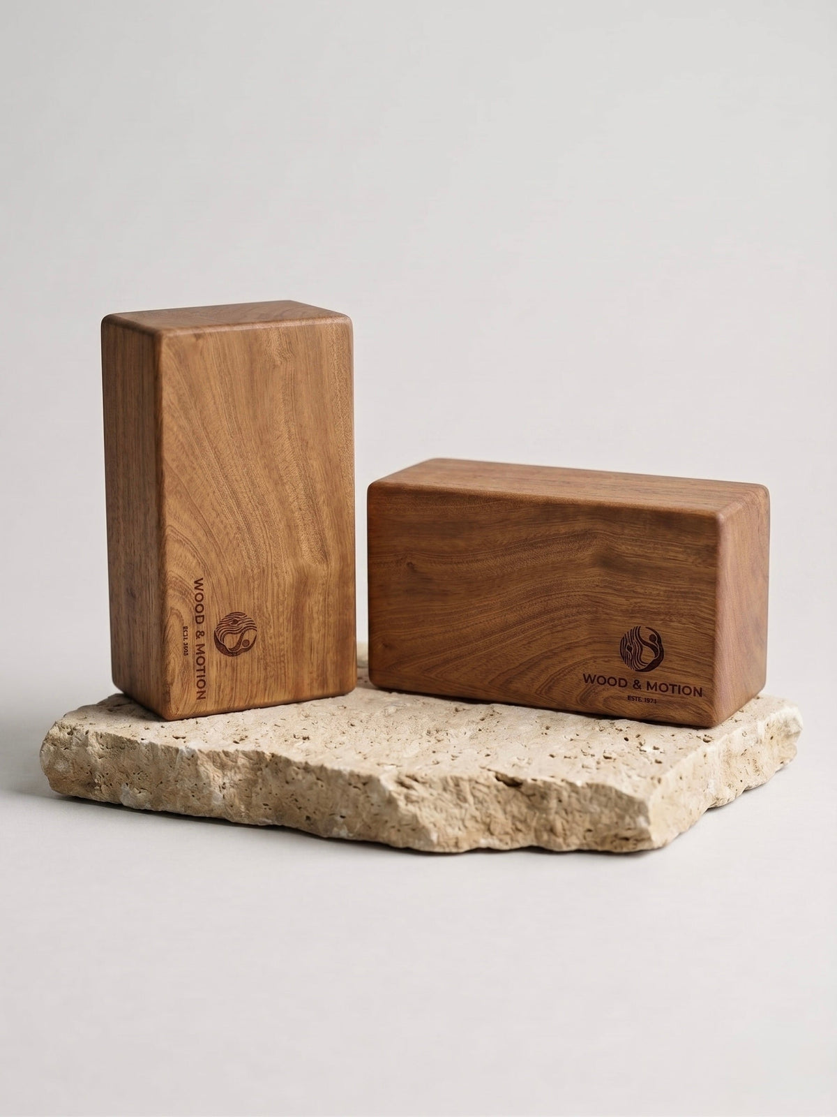Wood & Motion Foundation Blocks Set 2 Yogablöcke aus Holz