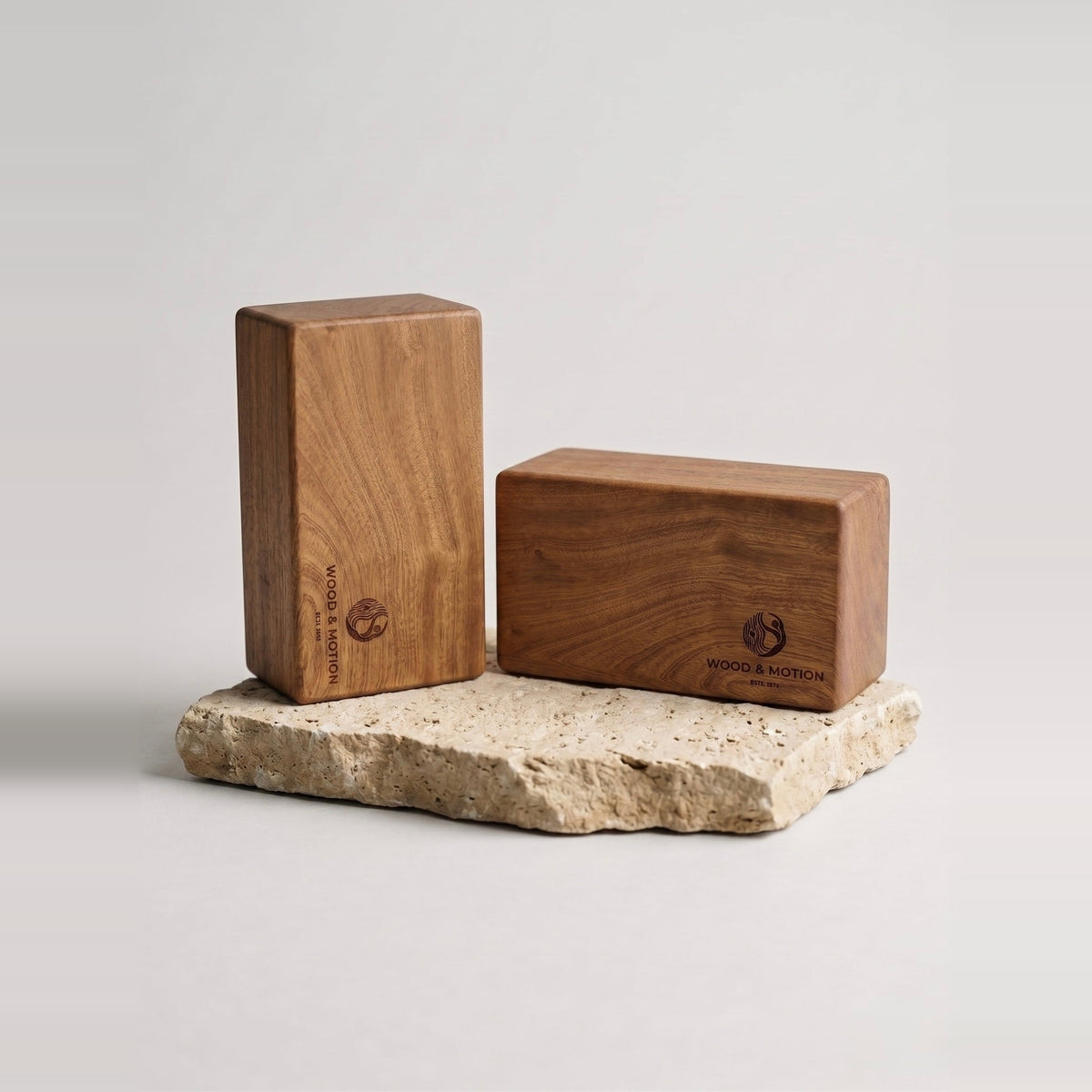 Wood & Motion Foundation Blocks Set 2 Yogablöcke aus Holz