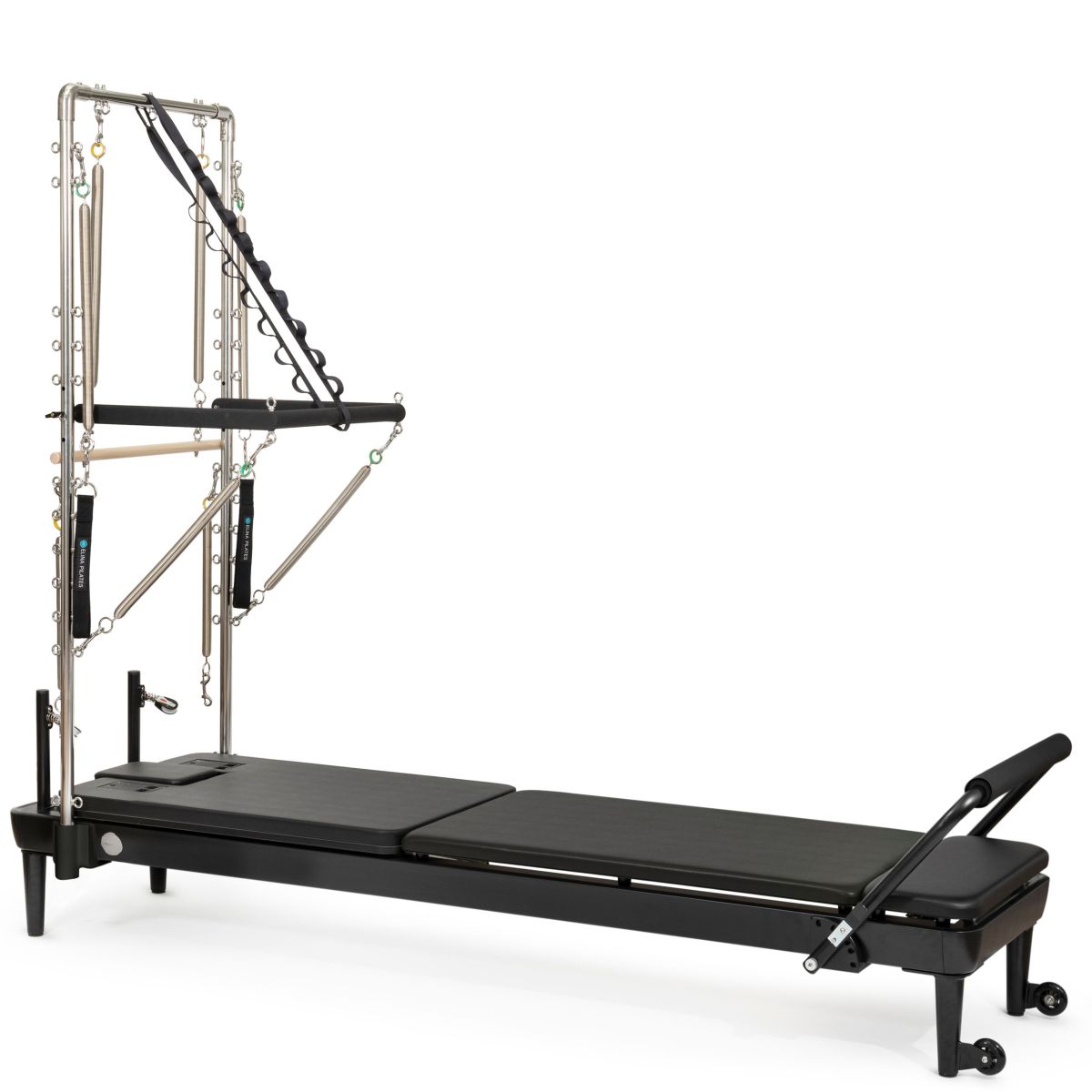 Elina Pilates Nubium Reformer mit Half Cadillac Black Edition
