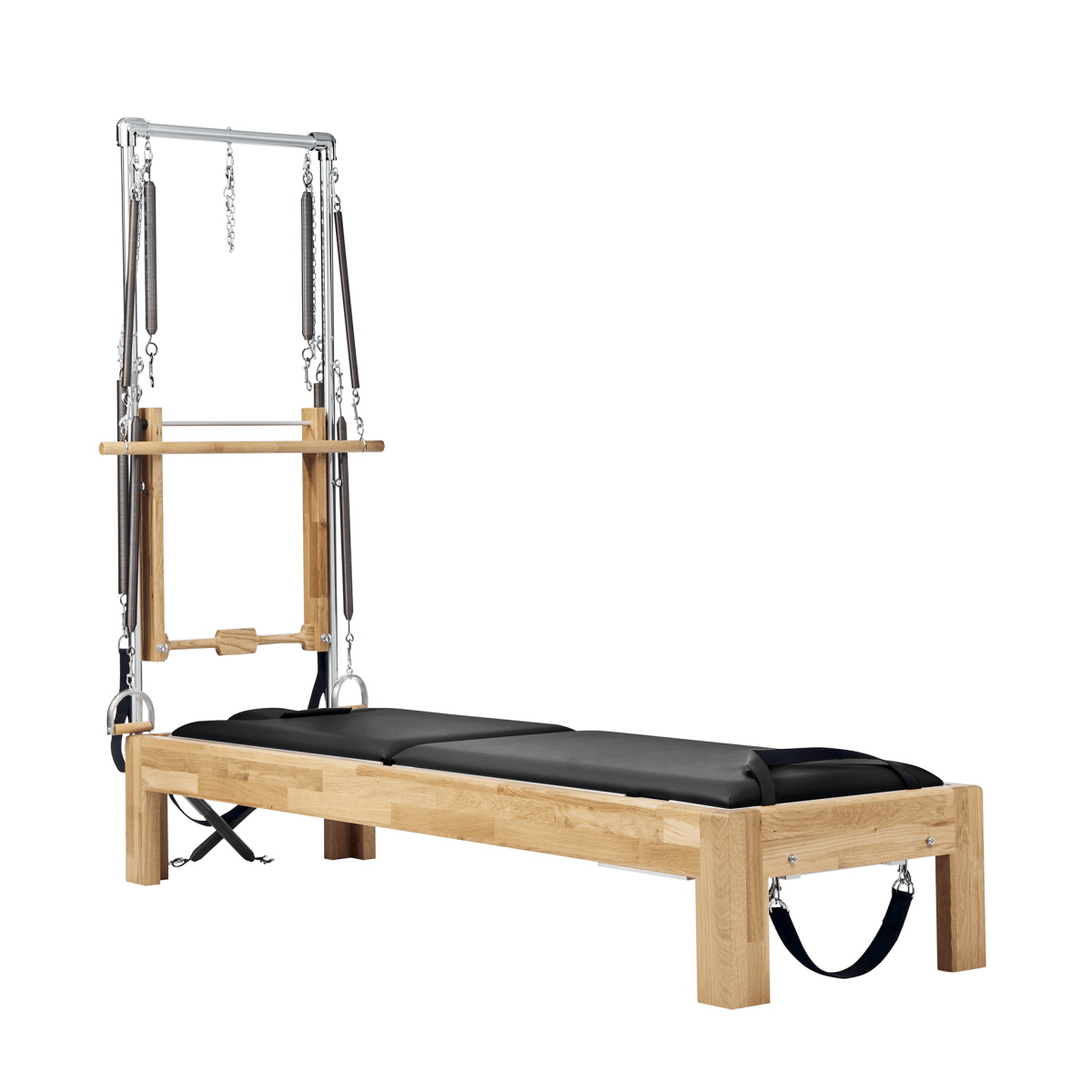 Legacy Apparatus Pilates Reformer mit Tower – Ausführung Eiche, Ansicht 2