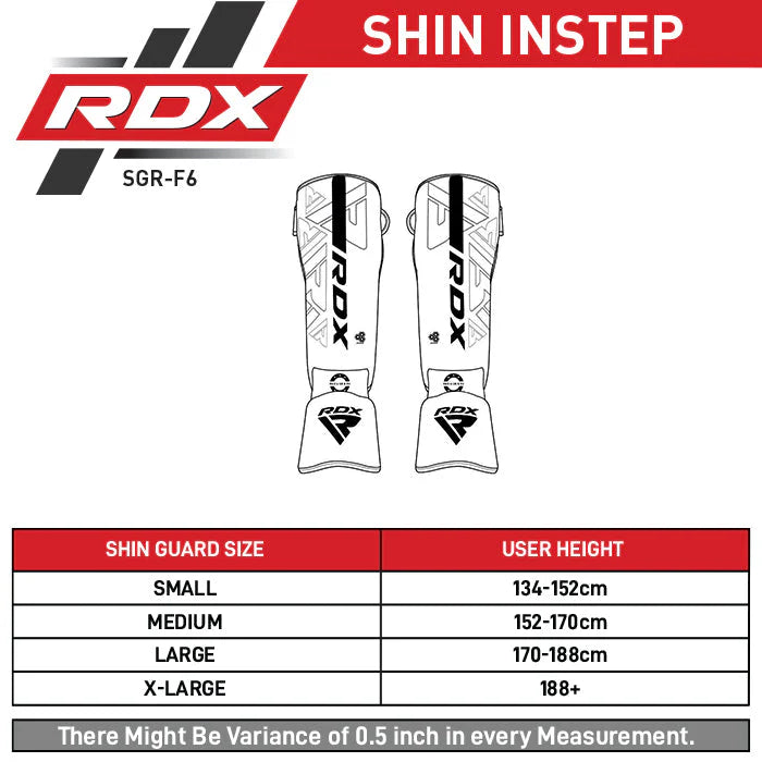 RDX Schienbeinschoner MMA Kara F6