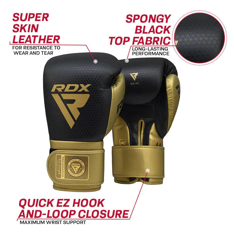 RDX Boxhandschuhe L2 Mark Pro Sparring Hook & Loop