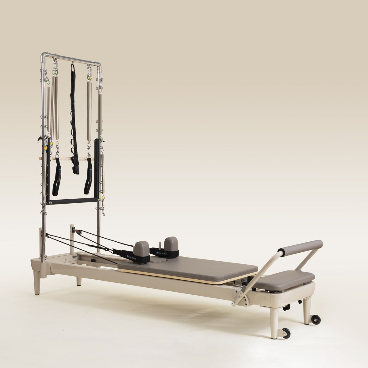 Elina Pilates Nubium Reformer mit Half Cadillac Moka Edition – Ansicht 2