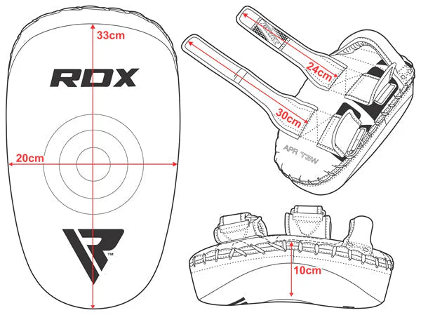 RDX Muay Thai Kick Pads T3