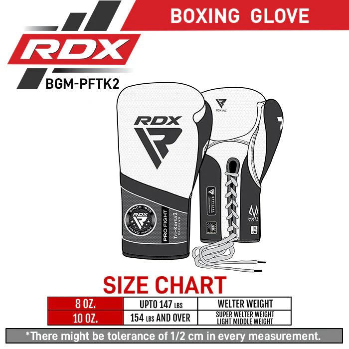RDX Boxhandschuhe K2 Mark Pro Fight