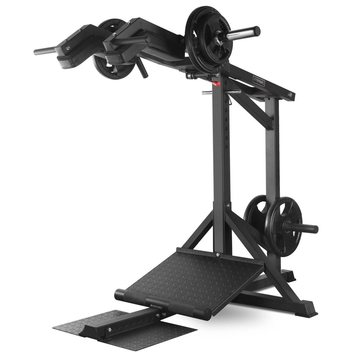 Titanium Strength Kniebeugenmaschine, Wadenheben und Viking Press - 3 in 1 SC250