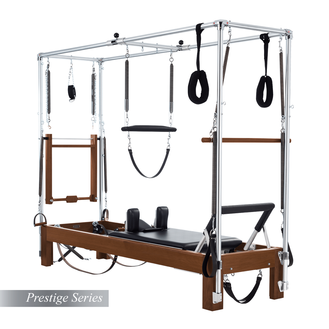 Legacy Apparatus Pilates Cadillac / Reformer Conversion – Ausführung Teak, Ansicht 1