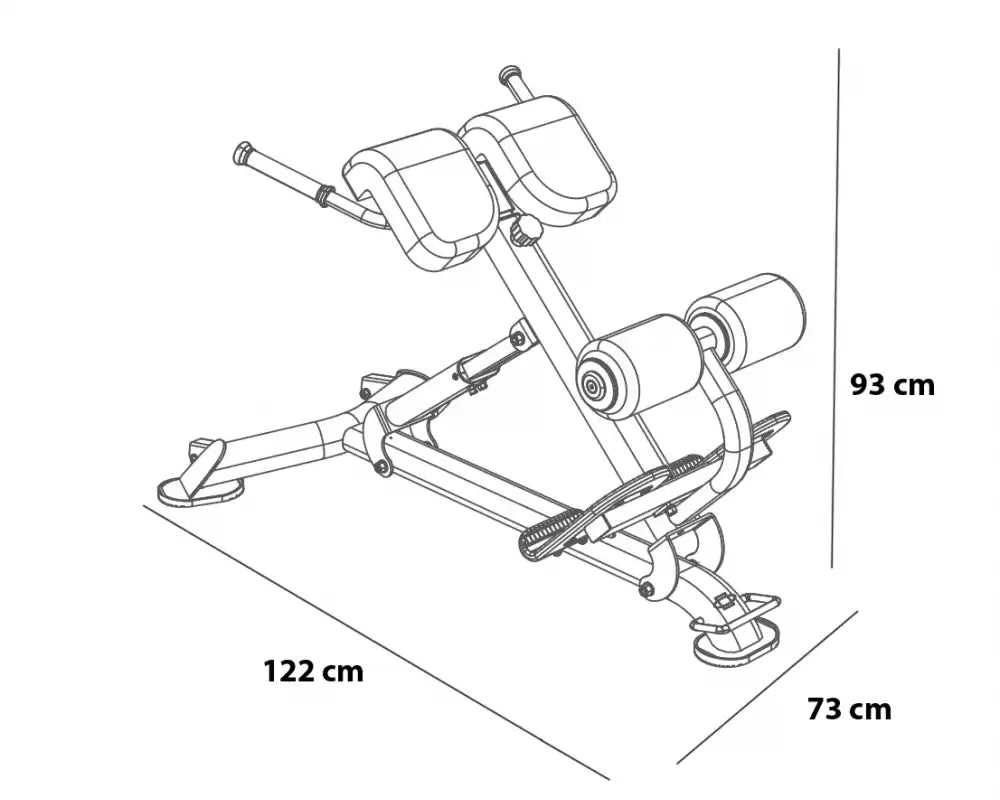 BH Fitness Hyperextension