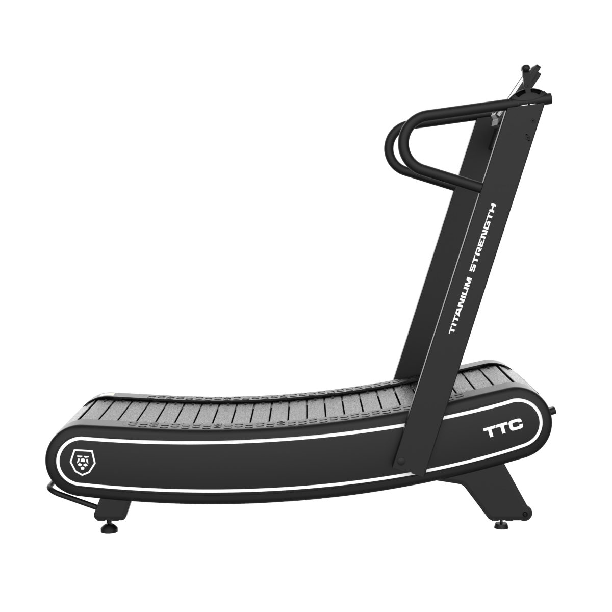 Titanium Strength Foldable Curved Laufband TTC